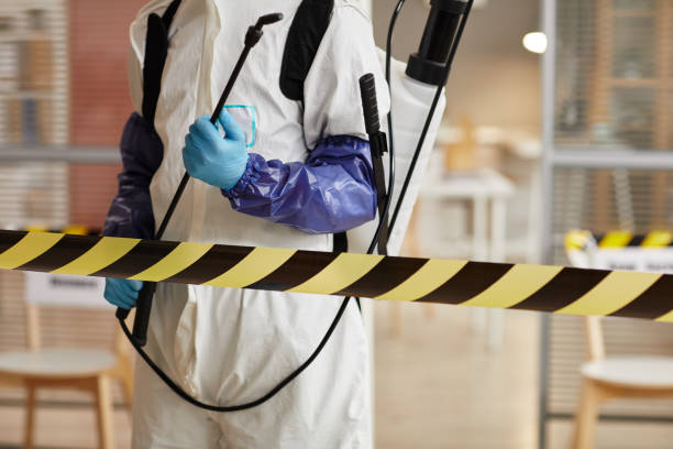 Professional Infectious Disease Decontamination technician working in Hamilton, WA